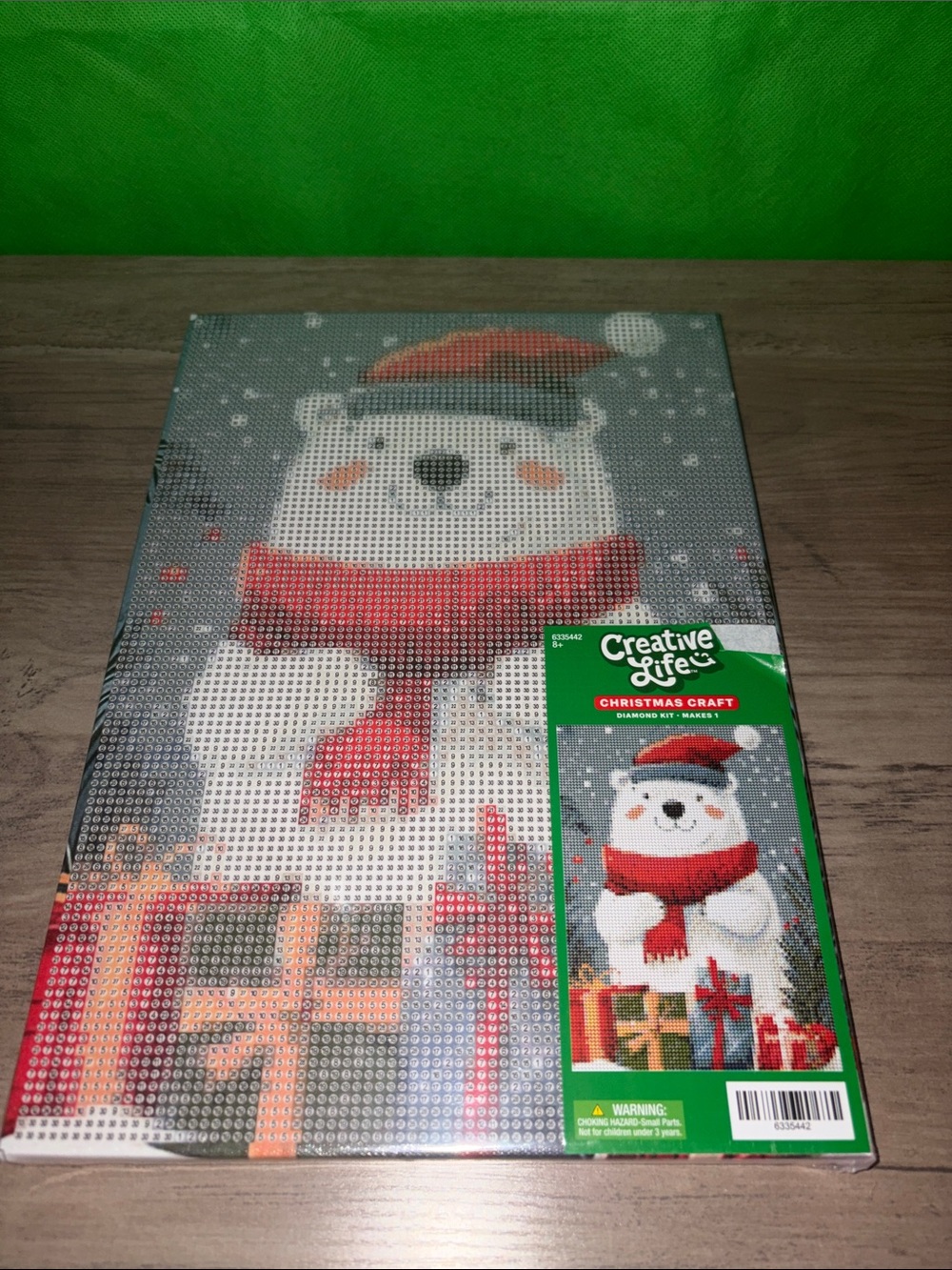 🆕💜Polar Bear Diamond Painting Kit